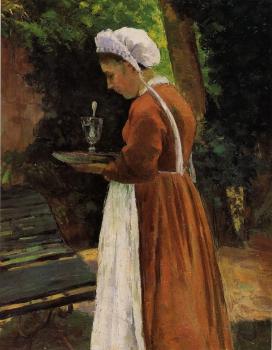 Camille Pissarro : The Maidservant